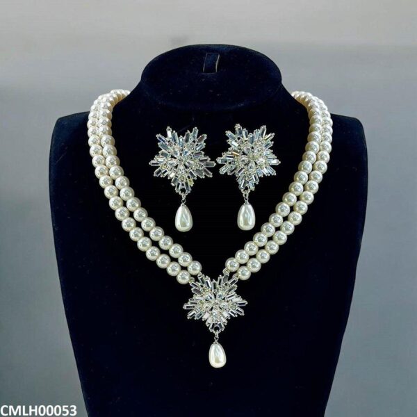 Tear Flower Pearl Mala