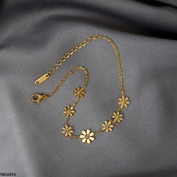 Flower Stainless Steel Bracelet