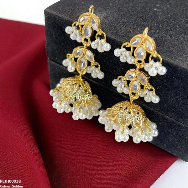 Tear/Pearl Drop Jhumki