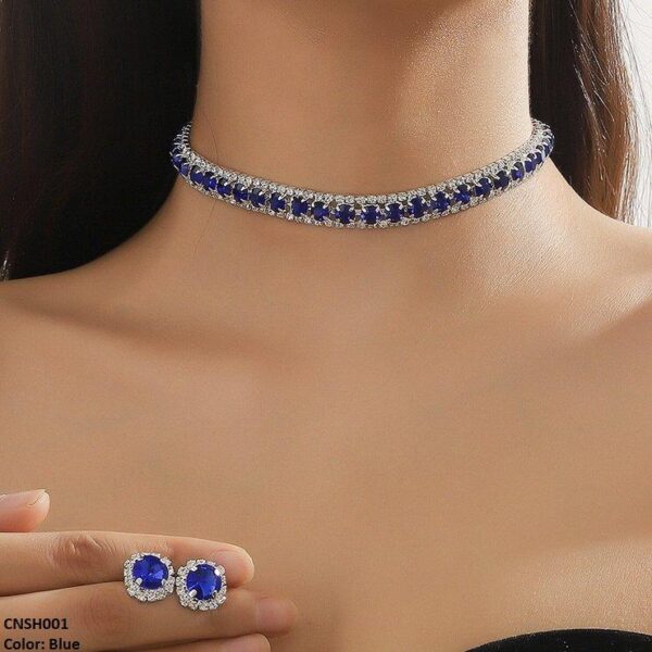 Circle Layered Necklace Set