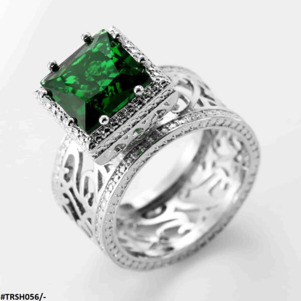 Square Larger Band Ring