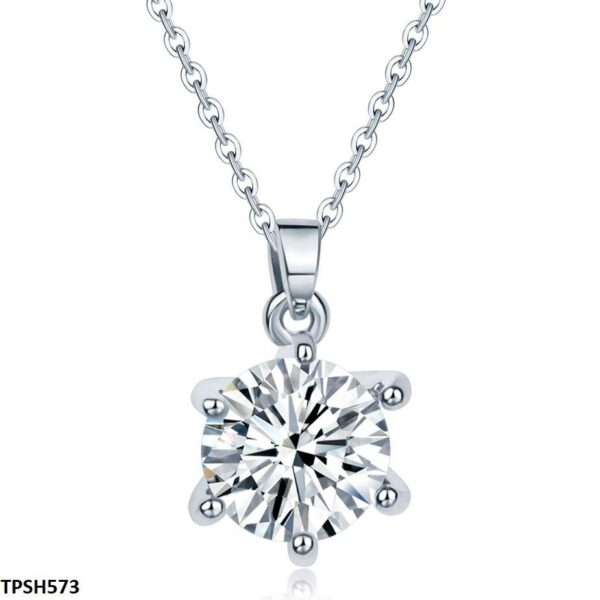 Round Pendant With Chain